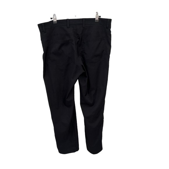 PGA Tour Black Pants Mens Size 34x30 - Picture 2 of 4